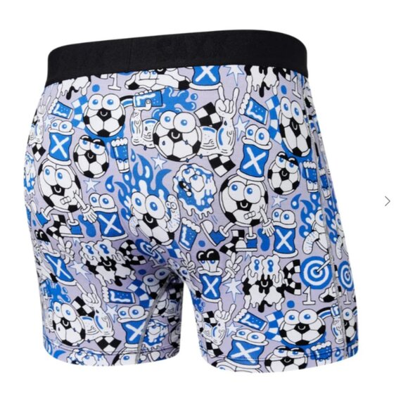 SAXX VIBE Boxer Briefs “Footy Pints" - Picture 2 of 4